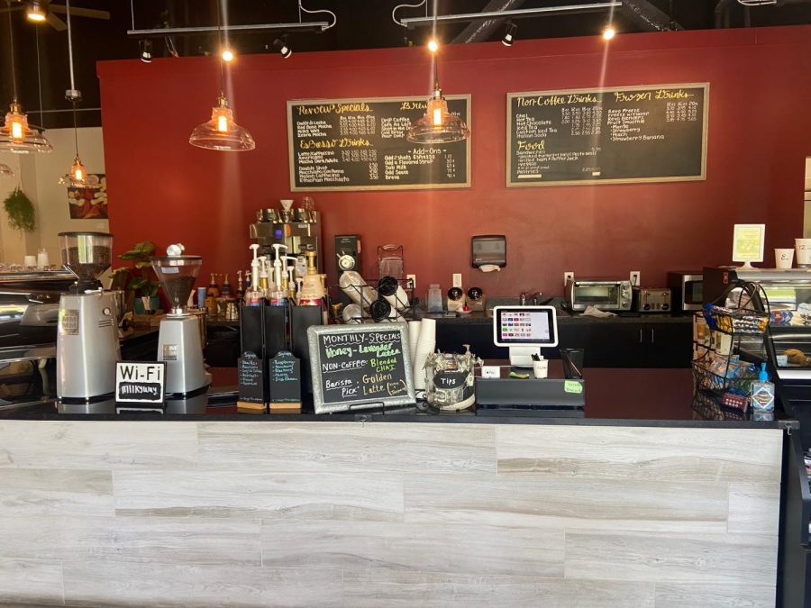 Customers can explore the wide variety of drink and pastry options offered at Revocup, although the pastries offered varies depending on location.  
