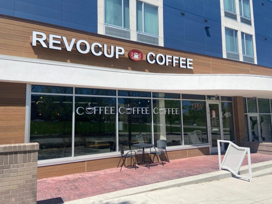 Located in Lenexa, Revocup Coffee is an enjoyable and modern coffee shop for students to try.