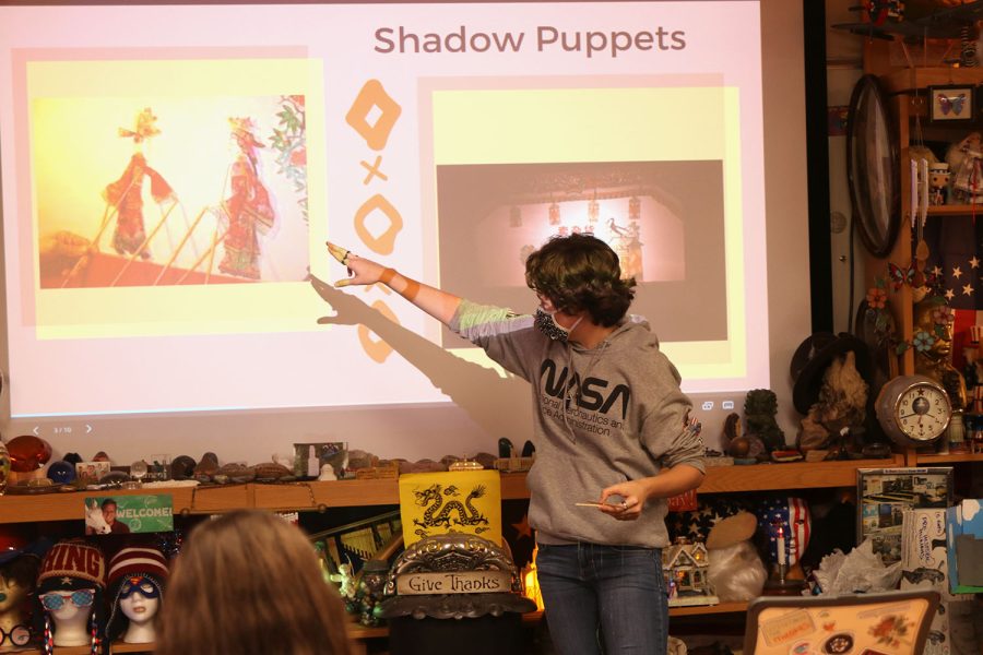 Showing the different uses of puppets in history, junior Sydney Downey explains the differences.