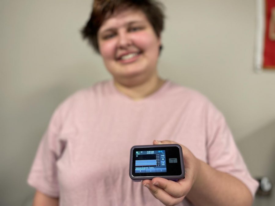 Senior Elisabeth Peters shares her experience with diabetes