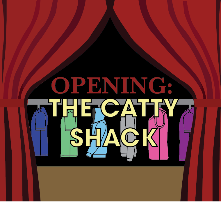catty shack graphic
