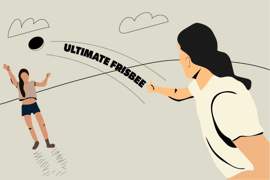 Ultimate Frisbee Graphic (Web Week)