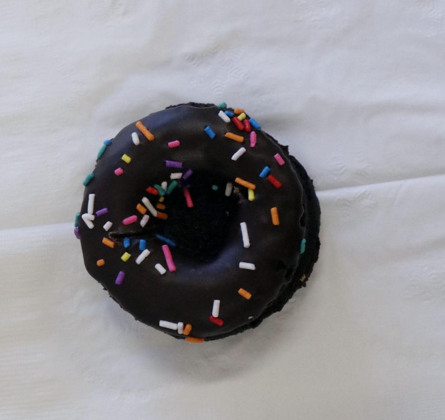 Emily Kates gluten-free donut is offered for purchase along with other gluten free items including cookies and pastries depending on the season. 