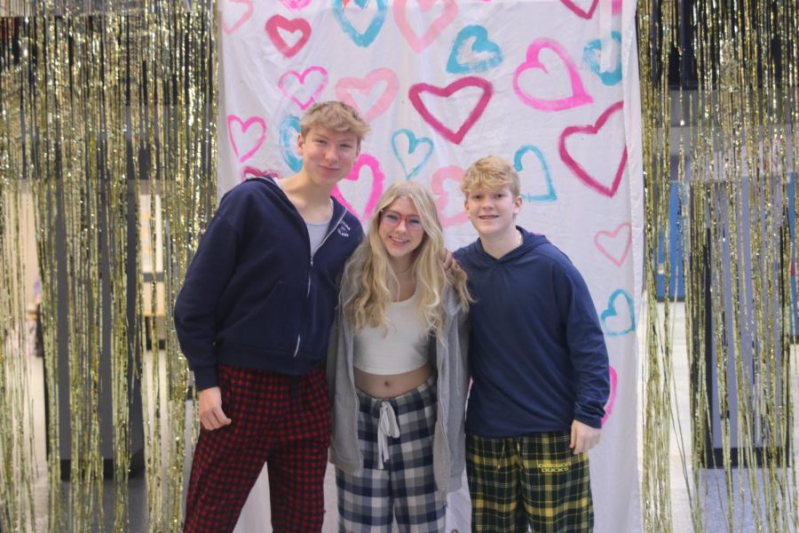 Students dress up during the week leading up the sweetheart dance