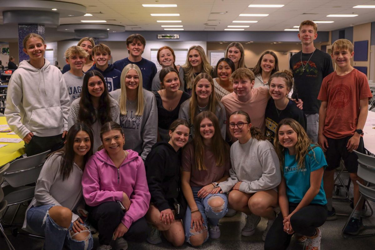 Stuco poses after organizing and preparing clubsgiving.