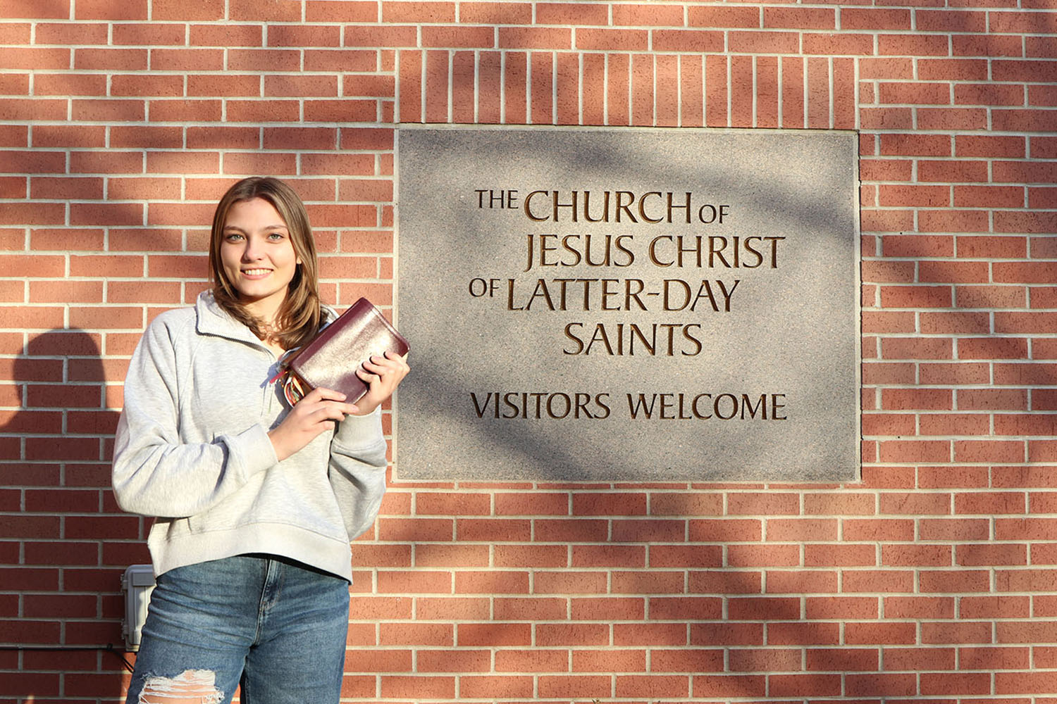 Senior Tenley Moss attends Bible study every morning before school to enrich her faith