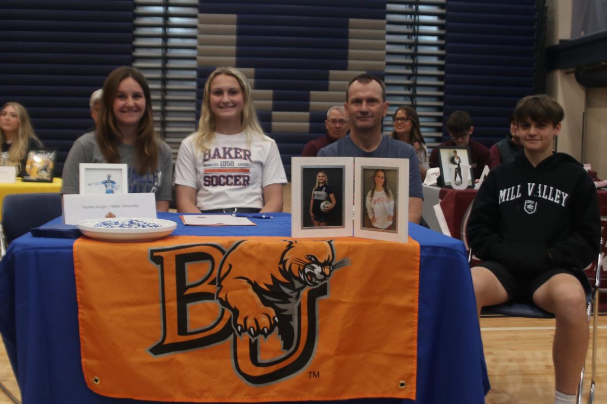 Senior Peyton Zenger will attend Baker University for Soccer.
