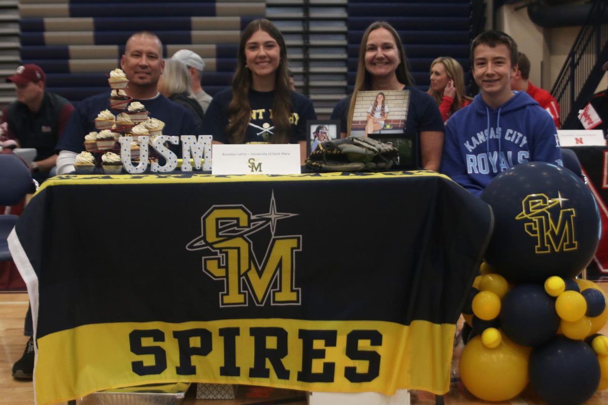 Senior Brooklyn Lafon will attend the University of Saint Mary for Softball.
