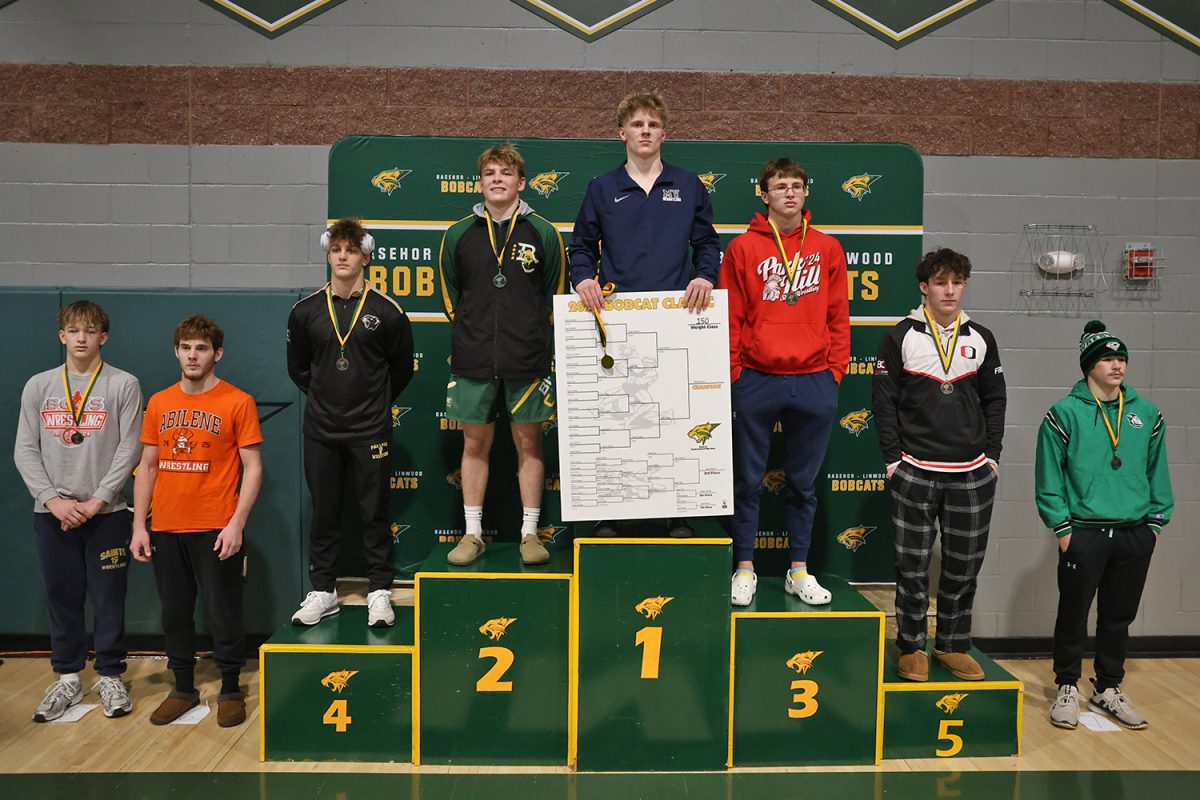 Senior Colton Bendure takes first at the Bobcats Classic