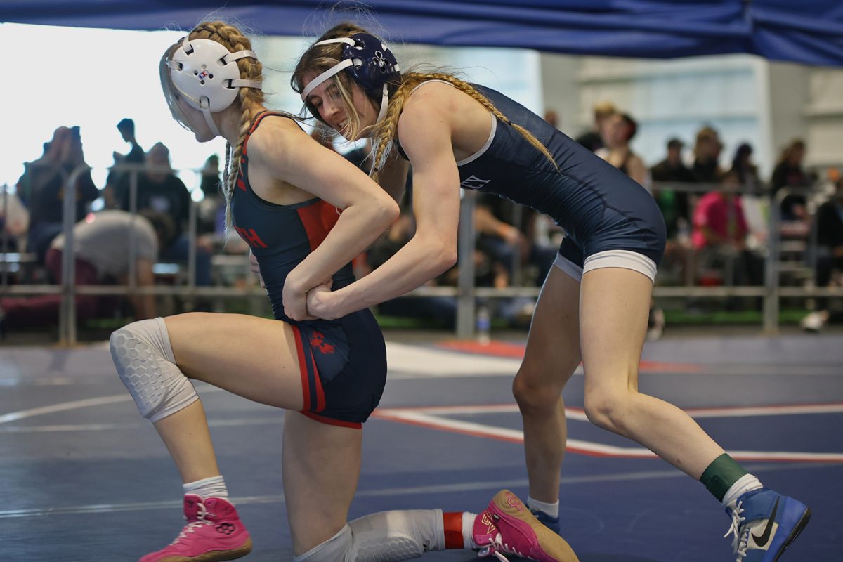 Despite having injured ribs, junior Finley Rose competed as the only Mill Valley girl to qualify for state.