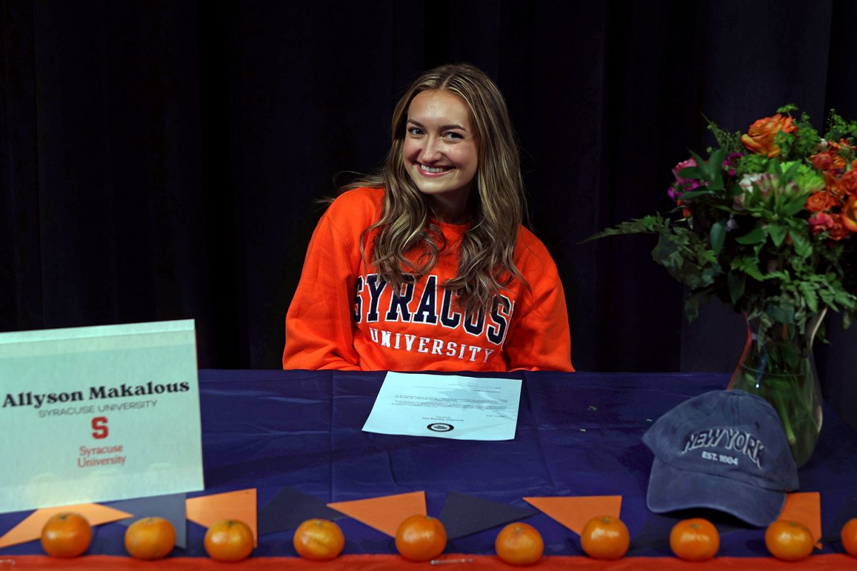 Senior Allyson Makalous will be attending Syracuse University for acting.