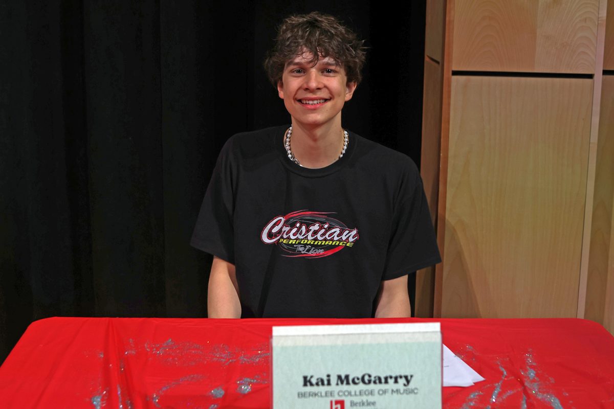 Senior Kai McGarry will be attending Berklee College of Music for Professional Music. 