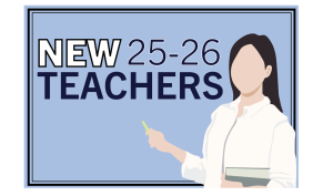 School welcomes six new staff members for the 2025-2026 school year