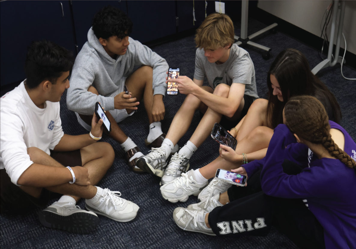 Using brainrot students find a common ground and connect through shared jokes. “Since everybody knows [brainrot], everybody can be included and I think it’s a very big inside joke,” sophomore Stella Goodman said.