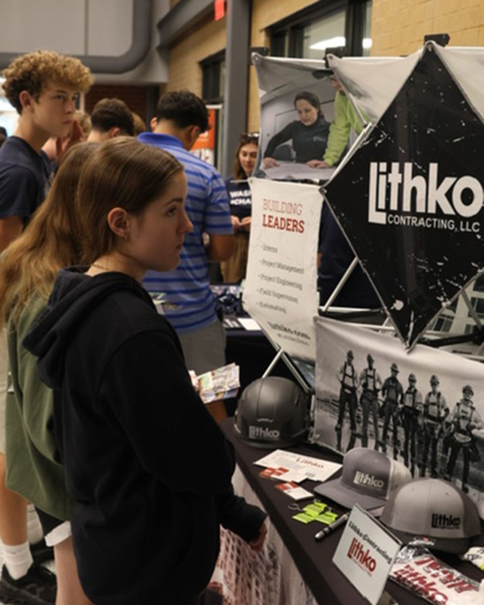 Student Stricter was taking a look at the engineering program. 