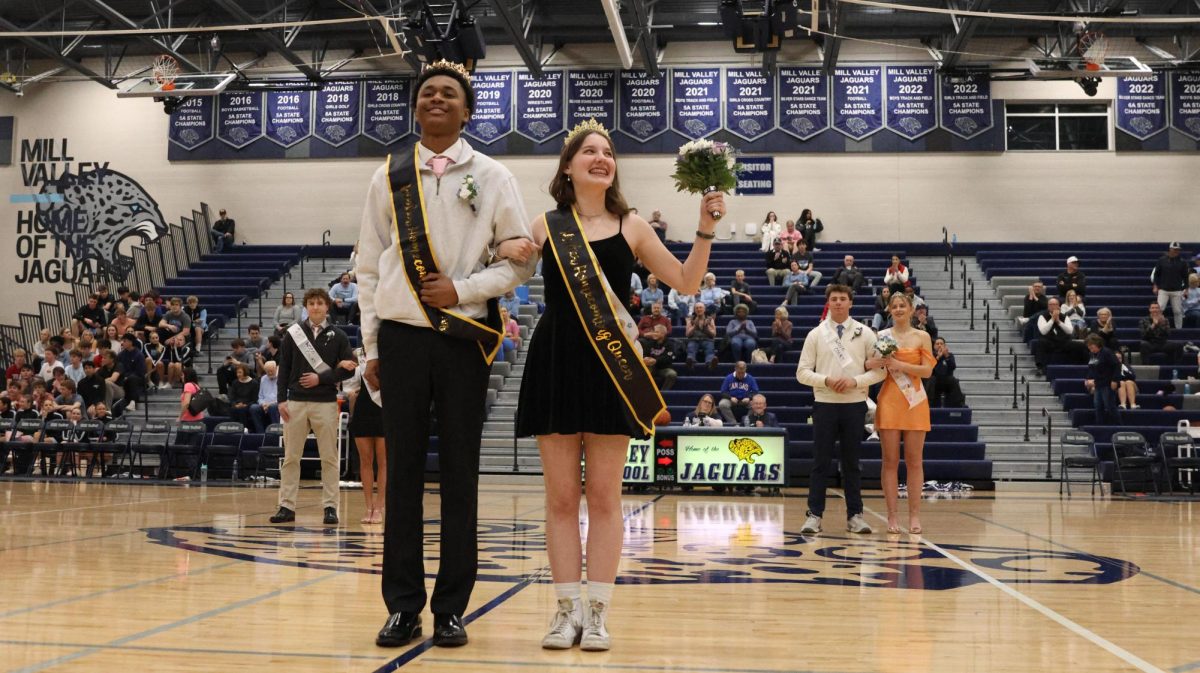 Celebrating Senior Baiabi Chongan and Hannah Stephenson are crowned WOCO king and queen