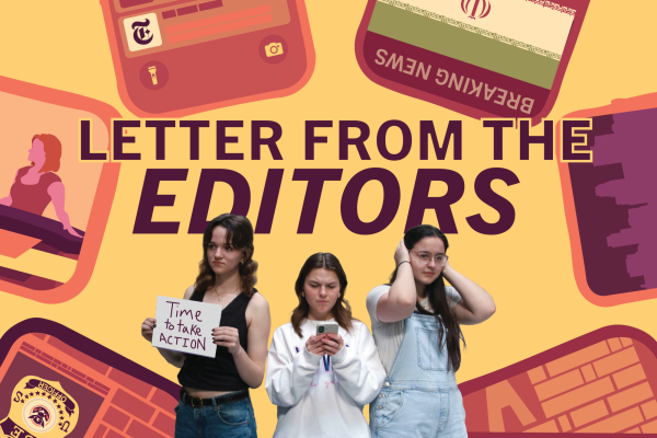 Letter from the editors: Negativity in news extends outside of the the journalism room and impacts all students