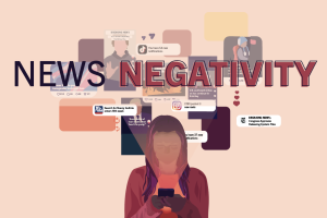 An increase in negative news leads to anxiety among teens