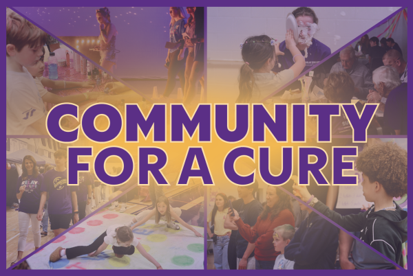 The school's annual Relay For Life event brings community members together to raise money for cancer research